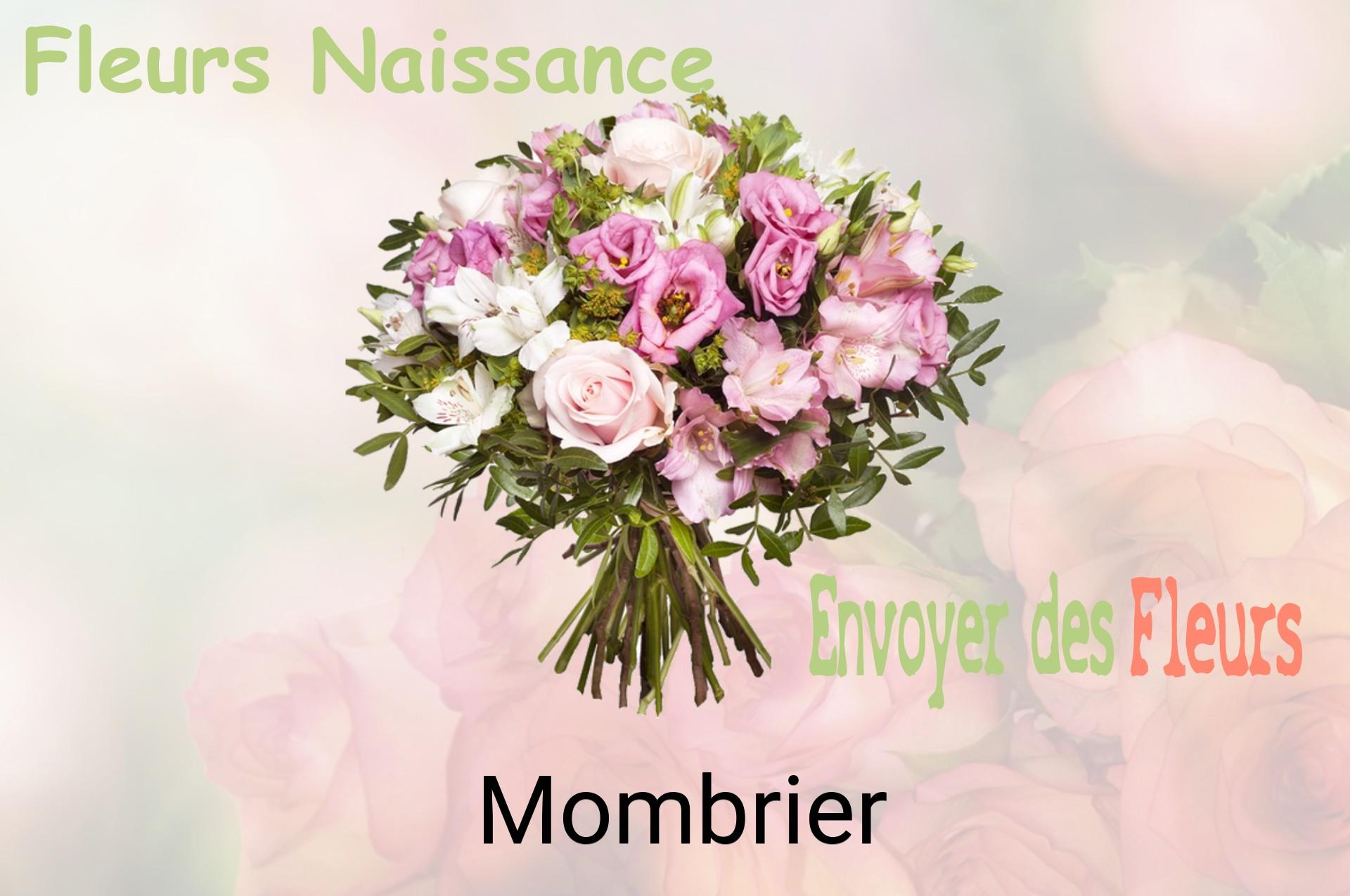 Bouquet de fleurs de naissance livré à Mombrier